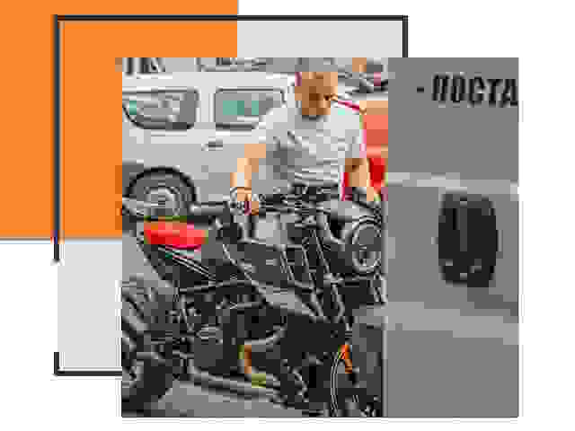 Перевозка мотоцикла по России - Услуги Перевозка-Нвл