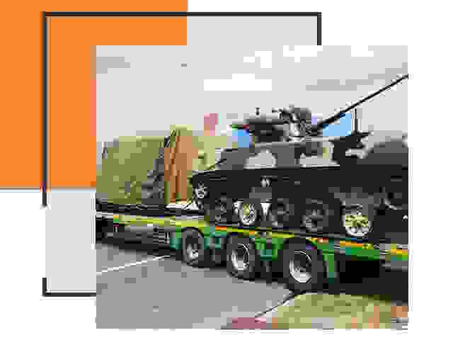 Перевозка военной техники в Новоалтайске